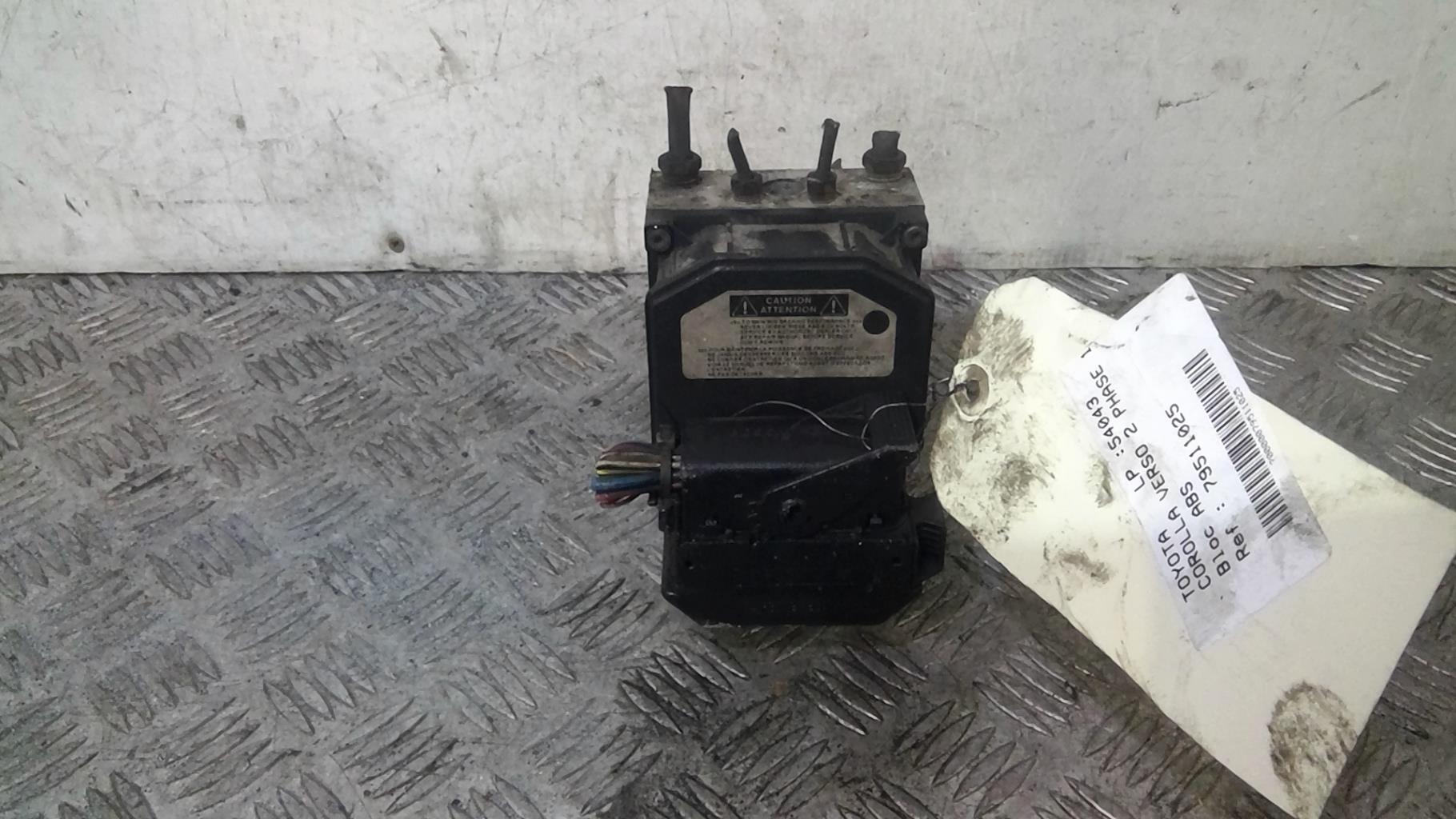 Blocco ABS (antibloccaggio freni) TOYOTA COROLLA VERSO 2 PHASE 1  - 1