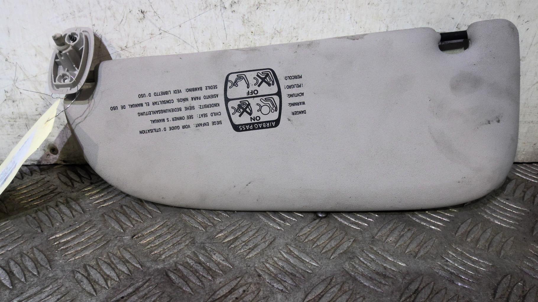 Visiera parasole destra PEUGEOT 206+ Gasolina - 1