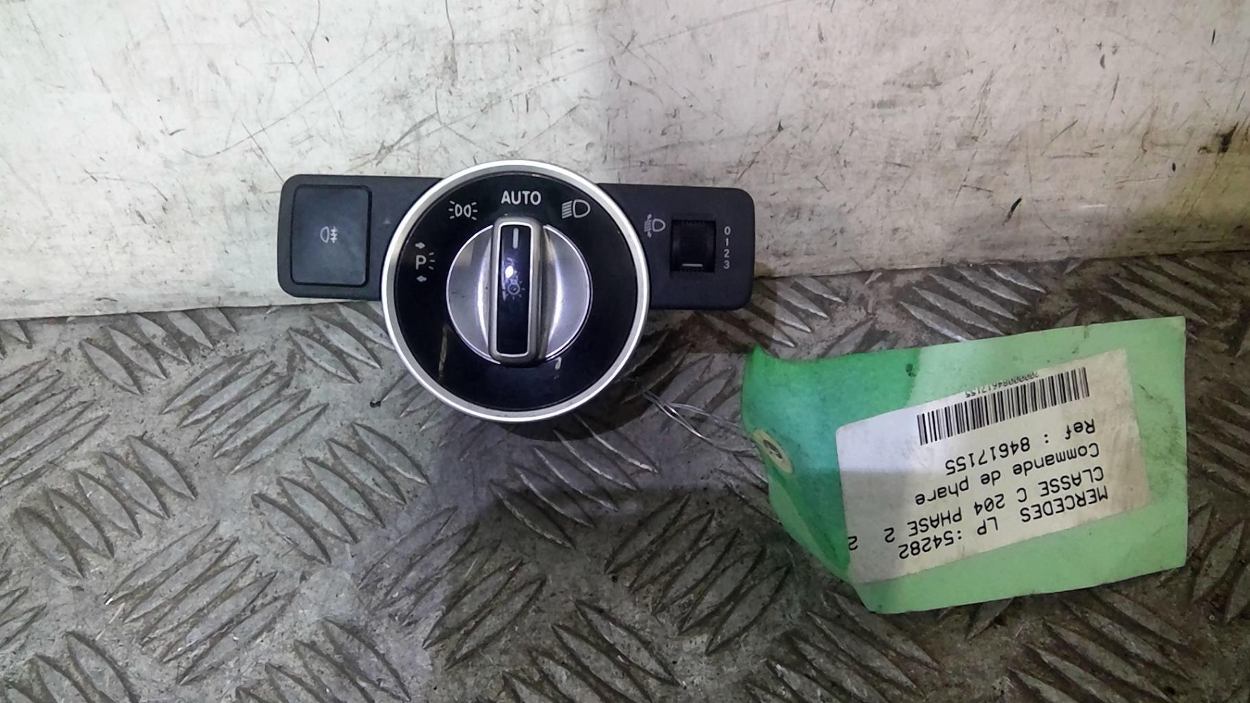 Commande de phare MERCEDES CLASSE C 204 PHASE 2  - 1