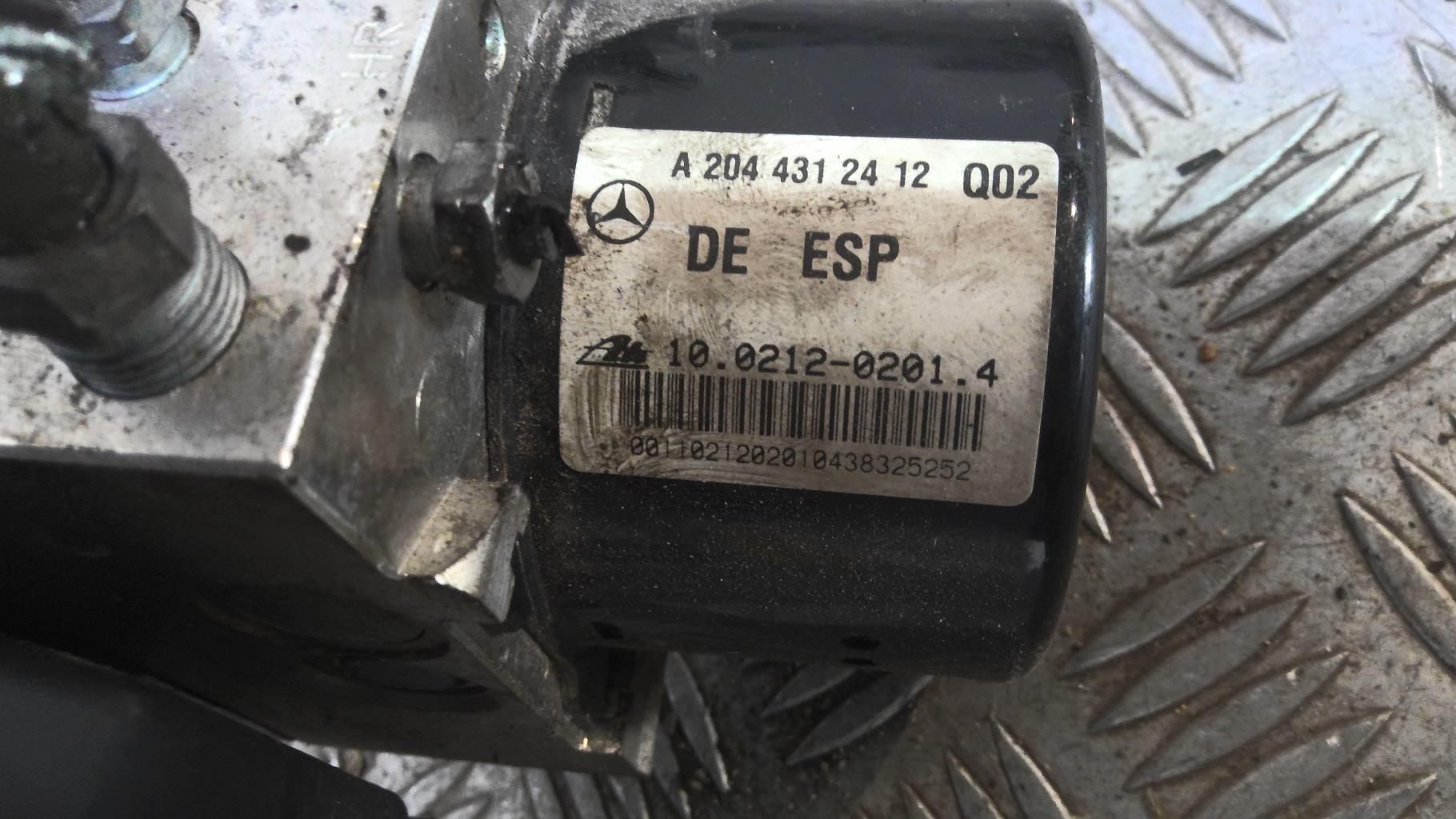 Blocco ABS (antibloccaggio freni) MERCEDES CLASSE C 204 PHASE 1 Diésel - 1