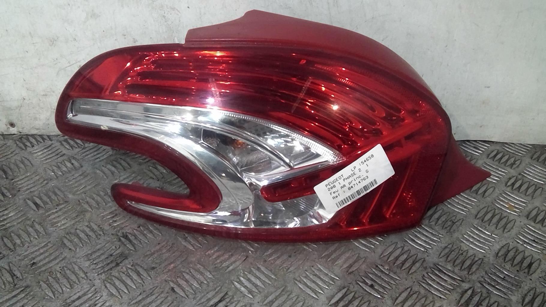 Fanale posteriore principale sinistro (luci) PEUGEOT 208 1 PHASE 2 Gasolina - 1