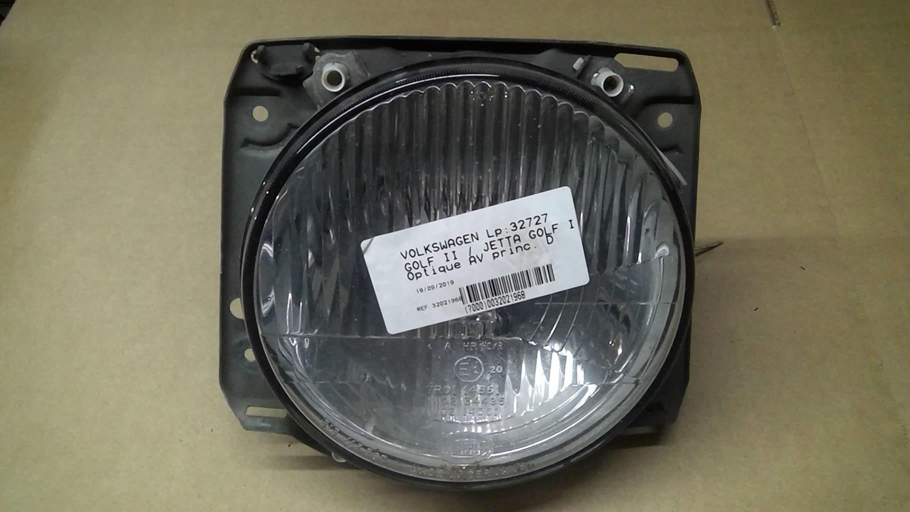 Gruppo ottico anteriore principale destro (luci)(faro) VOLKSWAGEN GOLF 2 Diésel - 1