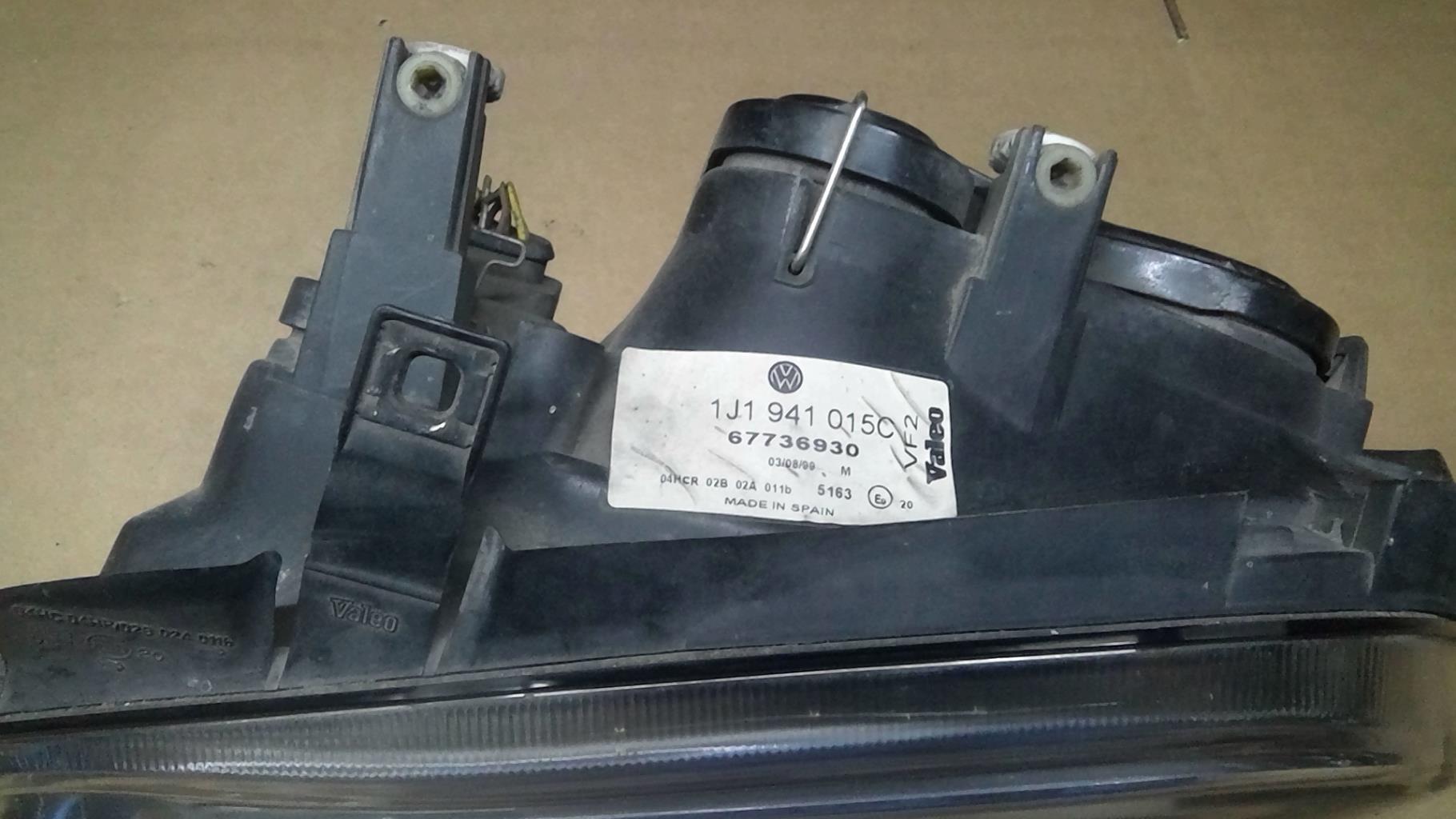 Gruppo ottico anteriore principale sinistro (luci)(faro) VOLKSWAGEN GOLF 4 Gasolina - 1