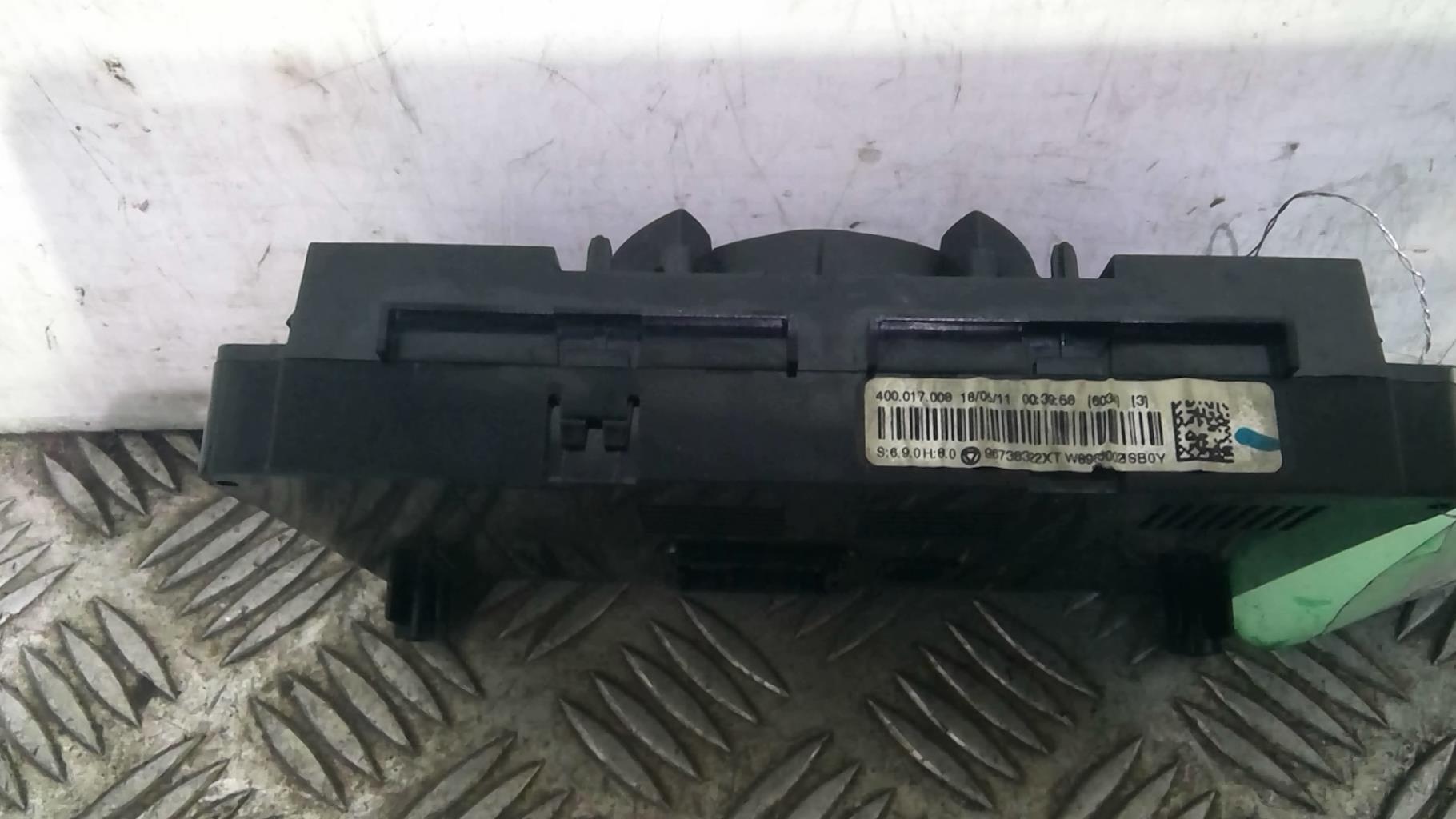 Commande chauffage PEUGEOT 3008 1 PHASE 1 Essence - 1