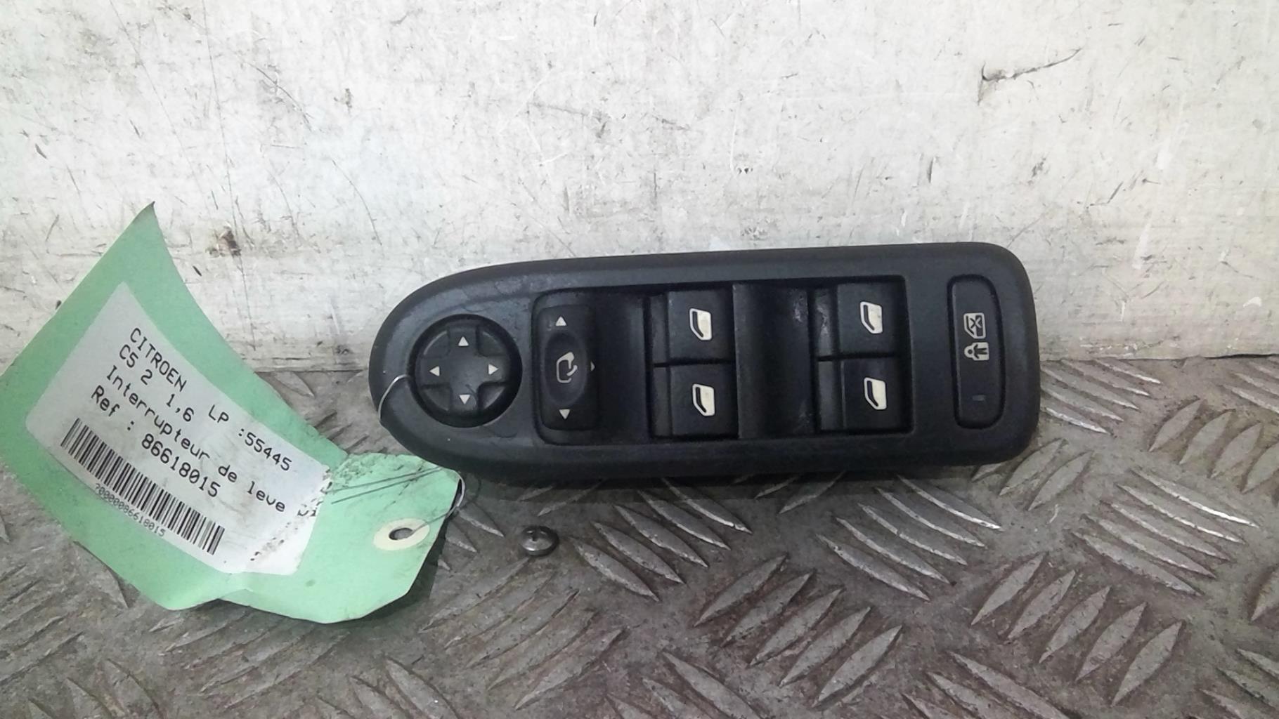 Interruttore lavacristalli anteriore sinistro CITROEN C5 2 Diésel - 1