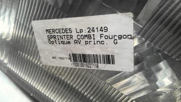 Phare avant, feu, optique, éclairage, projecteur MERCEDES SPRINTER W906 - Équipement auto