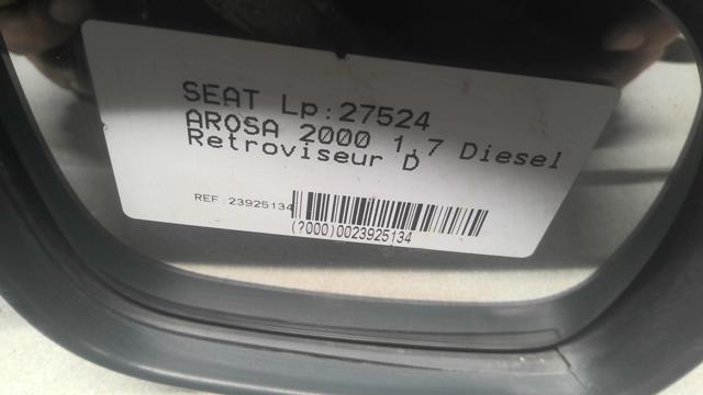Retrovisor derecho SEAT AROSA PHASE 2 Diésel - 1