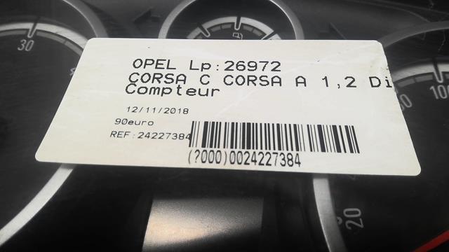 Compteur OPEL CORSA D PHASE 2 Diesel - 1