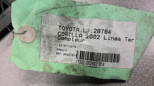 Compteur TOYOTA COROLLA 10 PHASE 1 Diesel - 1