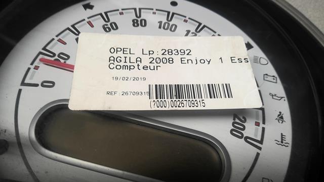 Compteur OPEL AGILA B Essence - 1