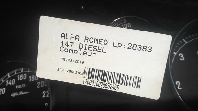 Compteur ALFA ROMEO 147 PHASE 2 Diesel - 1
