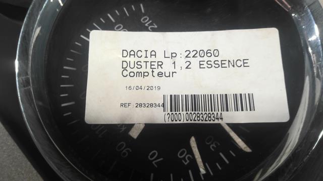 Compteur DACIA DUSTER 1 PHASE 2 Essence - 1