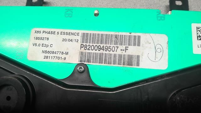 Compteur RENAULT CLIO 2 CAMPUS PHASE 2 Essence - 1