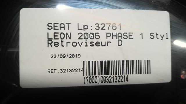 Specchietto retrovisore destro SEAT LEON 2 PHASE 1 Diésel - 1