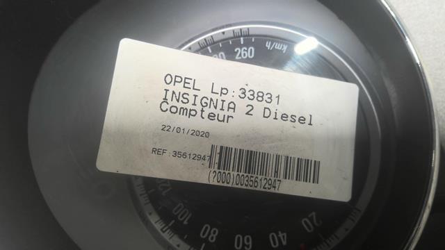 Compteur OPEL INSIGNIA 1 PHASE 1 Diesel - 1