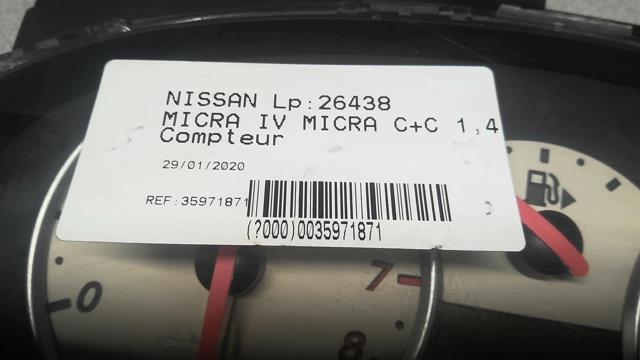 Compteur NISSAN MICRA 3 PHASE 2 CABRIOLET Essence - 1