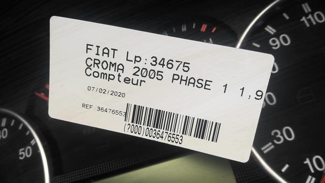 Compteur FIAT CROMA 2 PHASE 1 BREAK Diesel - 1