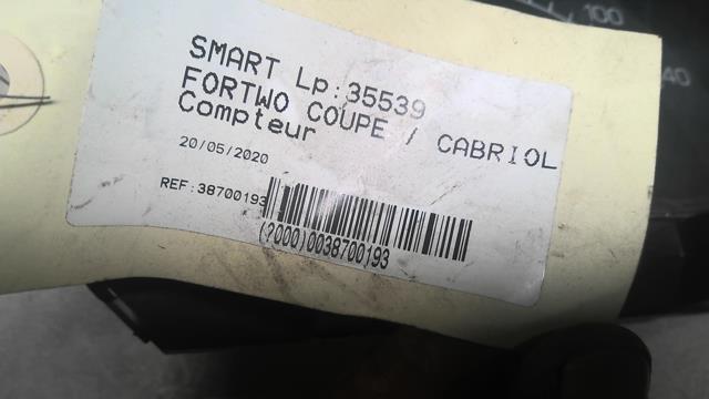 Compteur SMART CITY COUPE PHASE 1 Diesel - 1