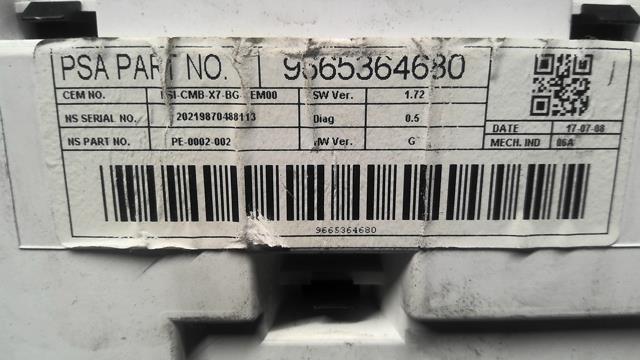 Compteur CITROEN C5 2 BREAK  - 1