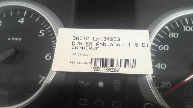 Compteur DACIA DUSTER 1 PHASE 1 Diesel - 1