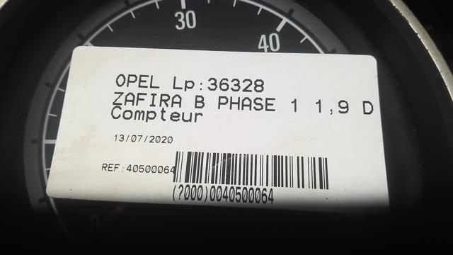 Compteur OPEL ZAFIRA B PHASE 1 Diesel - 1