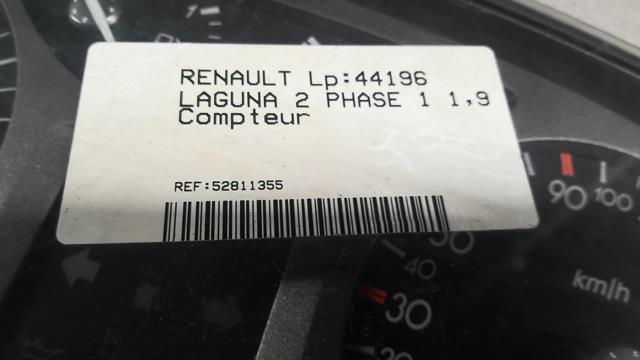Compteur RENAULT LAGUNA 2 PHASE 1 Diesel - 1
