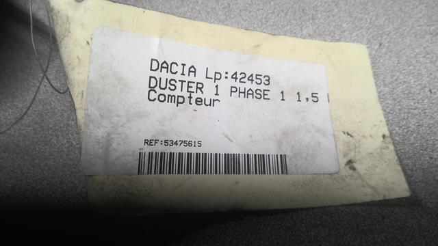 Compteur DACIA DUSTER 1 PHASE 1 Diesel - 1