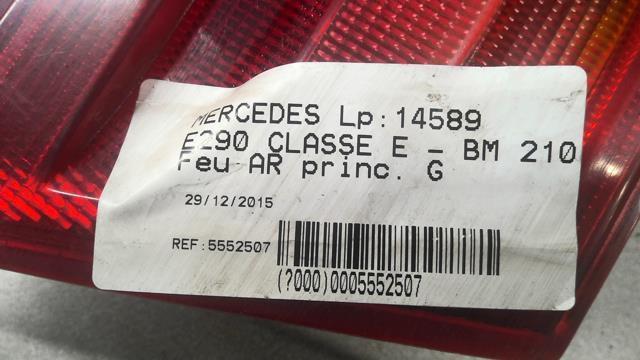 Fanale posteriore principale sinistro (luci) MERCEDES CLASSE E 210 PHASE 1 Diésel - 1