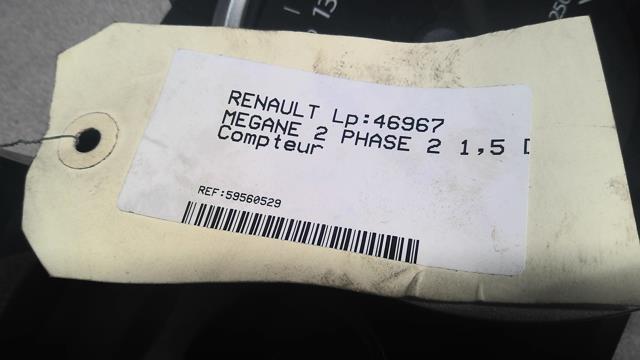 Compteur RENAULT MEGANE 2 PHASE 2 Diesel - 1