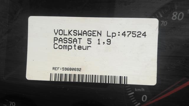 Compteur VOLKSWAGEN PASSAT 5 Diesel - 1
