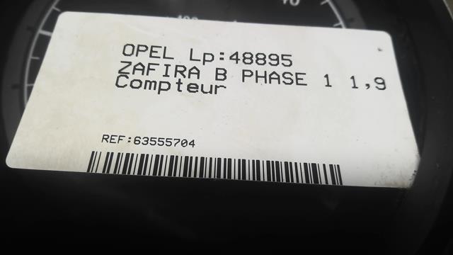 Compteur OPEL ZAFIRA B PHASE 1  - 1