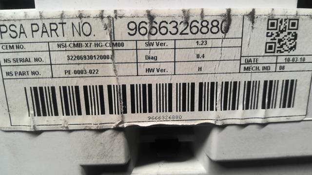 Compteur CITROEN C5 2 Diesel - 1