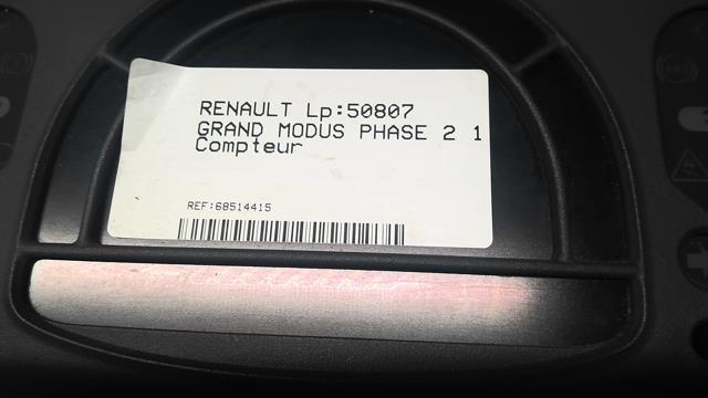 Compteur RENAULT GRAND MODUS PHASE 2 Diesel - 1