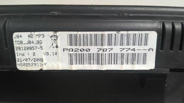 Compteur RENAULT SCENIC 2 PHASE 2 Diesel - 1