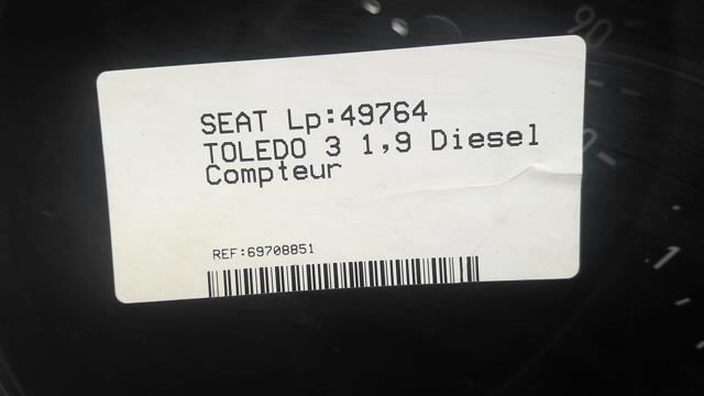Compteur SEAT TOLEDO 3 Diesel - 1