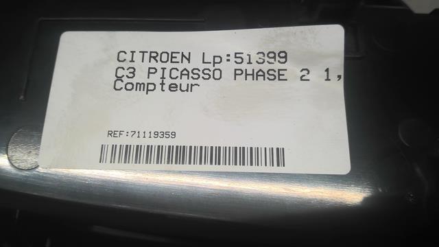 Compteur CITROEN C3 PICASSO PHASE 2  - 1
