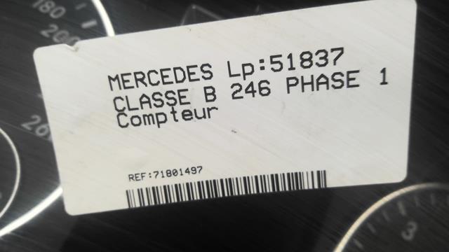 Compteur MERCEDES CLASSE B 246 PHASE 1 Diesel - 1