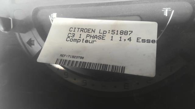 Compteur CITROEN C3 1 PHASE 1 Essence - 1