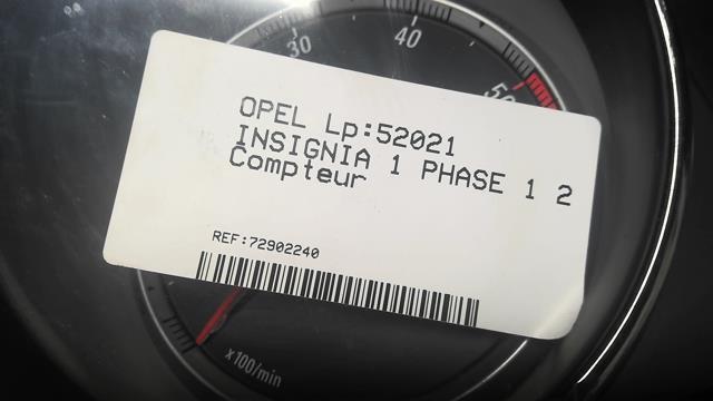 Compteur OPEL INSIGNIA 1 PHASE 1  - 1