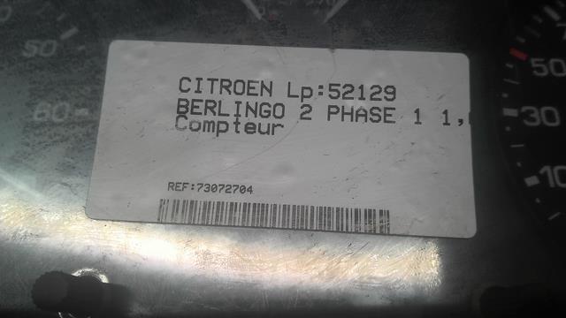 Compteur CITROEN BERLINGO 2 PHASE 1 Diesel - 1