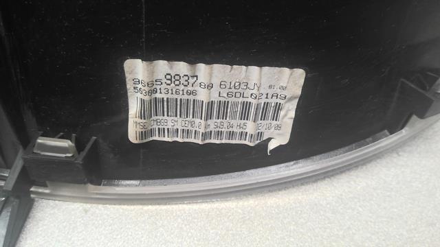 Compteur CITROEN BERLINGO 2 PHASE 1  - 1