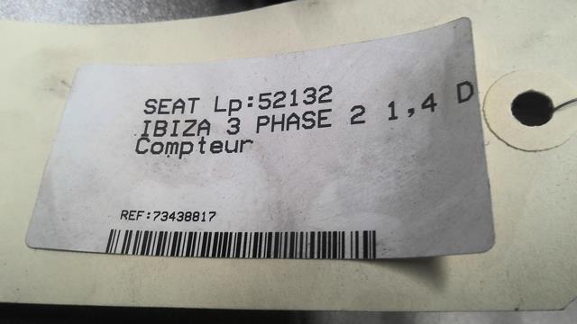 Compteur SEAT IBIZA 3 PHASE 2 Diesel - 1