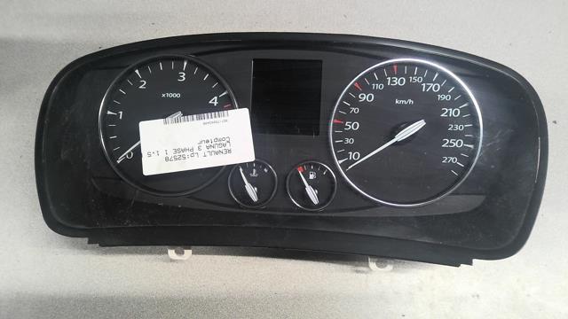 Compteur RENAULT LAGUNA 3 PHASE 1 Diesel - 1