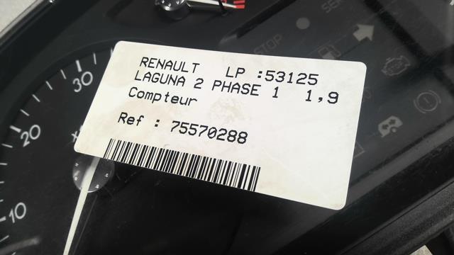 Compteur RENAULT LAGUNA 2 PHASE 1 Diesel - 1