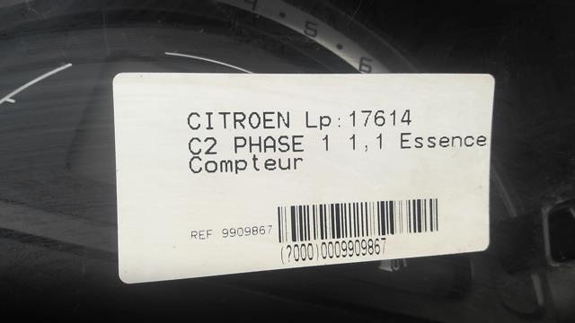 Compteur CITROEN C2 PHASE 1 Essence - 1