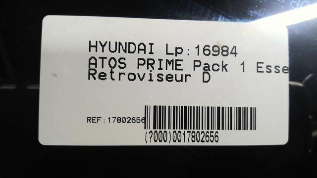 Specchietto retrovisore destro HYUNDAI ATOS 1 PRIME Gasolina - 1