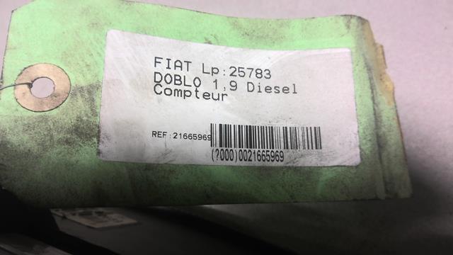 Tachimetro FIAT DOBLO 1 PHASE 1 Diésel - 1