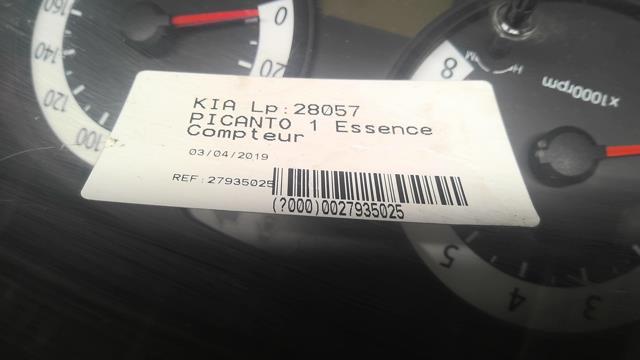 Compteur KIA PICANTO 1 PHASE 2 Essence - 1