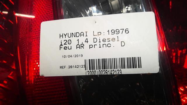 Fanale posteriore principale destro (luci) HYUNDAI I 20 1 PHASE 1 Diésel - 1