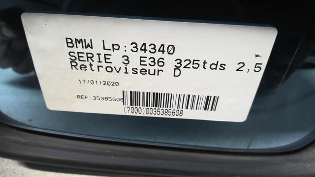 Retrovisor derecho BMW SERIE 3 E36 Diésel - 1